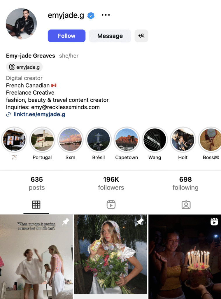 canadian influencers